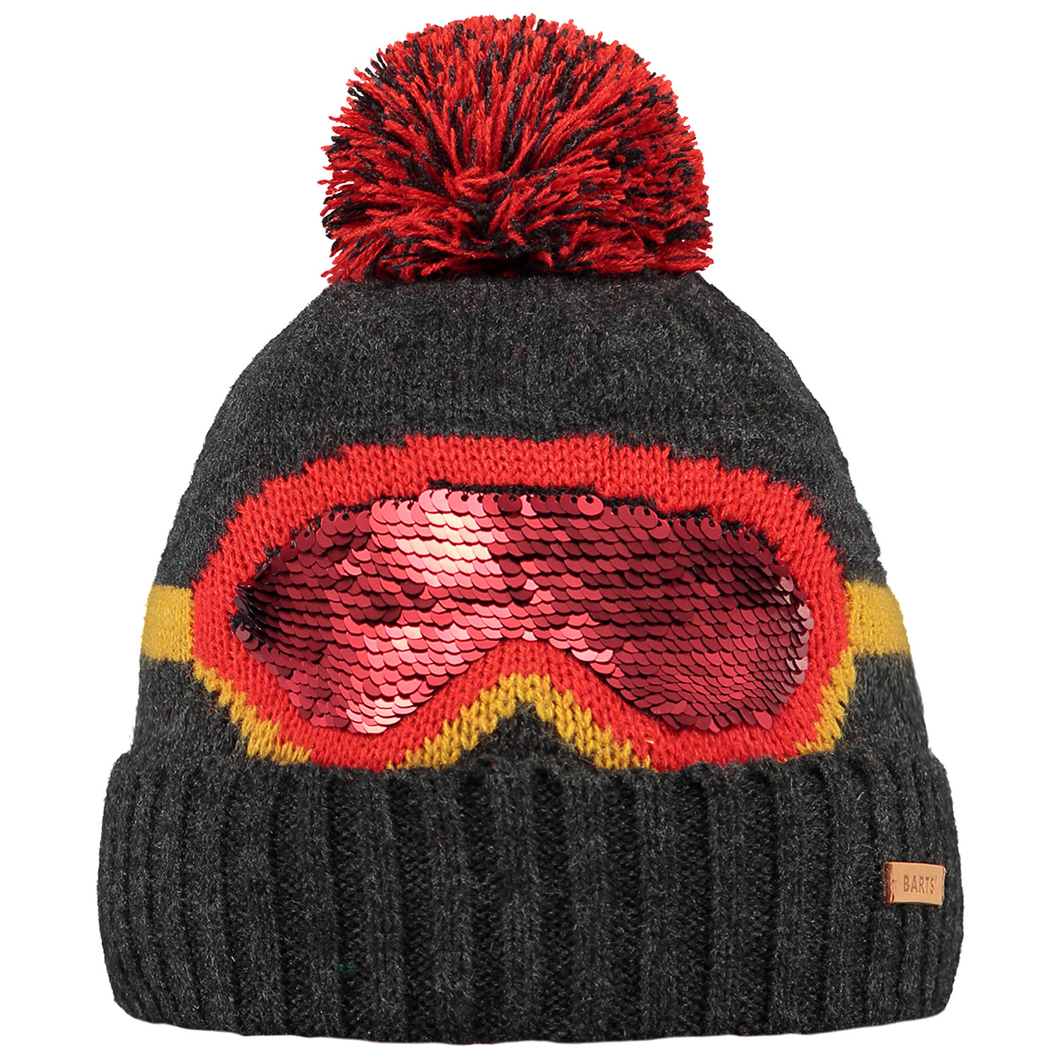 Barts - Frient Beanie - Kinder Wintermütze - Anthrazit (Dark Heather)
