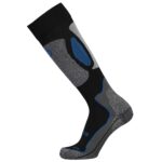 Barts - Advanced Ski One - Unisex Warme Skisocken - Schwarz/Grau/Blau (Blue)