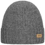 Barts - Bennot Beanie - Herren Premium Mütze aus Merinowolle - Grau (Dark Heather)