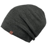 Barts - Coler Beanie - Herren Elastische Mütze - Dunkelgrau (Dark Heather)