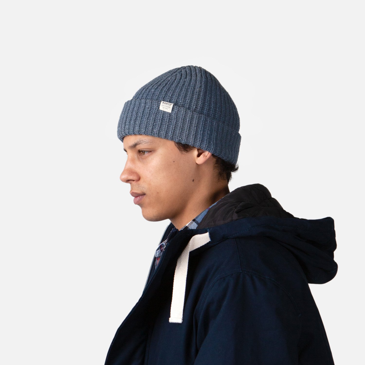 Barts - Ghent Beanie - Unisex Recyceltes Mütze - Denim – Bild 2