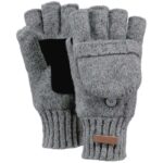 Barts - Haakon Bumgloves - Herren Winter-Fäustlinge - Grau (Heather Grey)