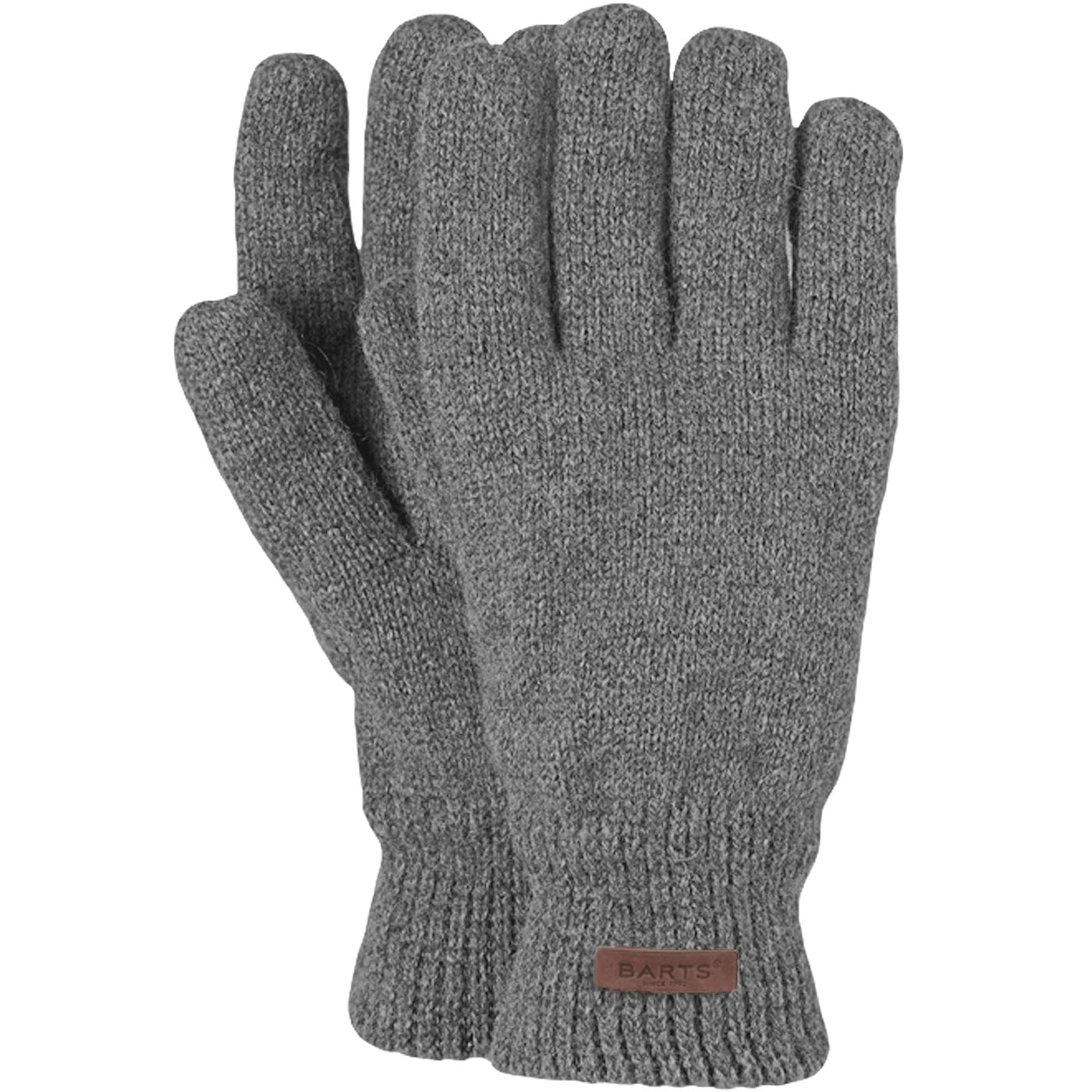Barts - Haakon Gloves - Herren Wollhandschuhe - Grau (Heather Grey)