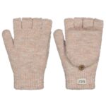 Barts - Laksa Bumgloves - Damen Fingerlose Fäustlinge - Beige (Light Brown)