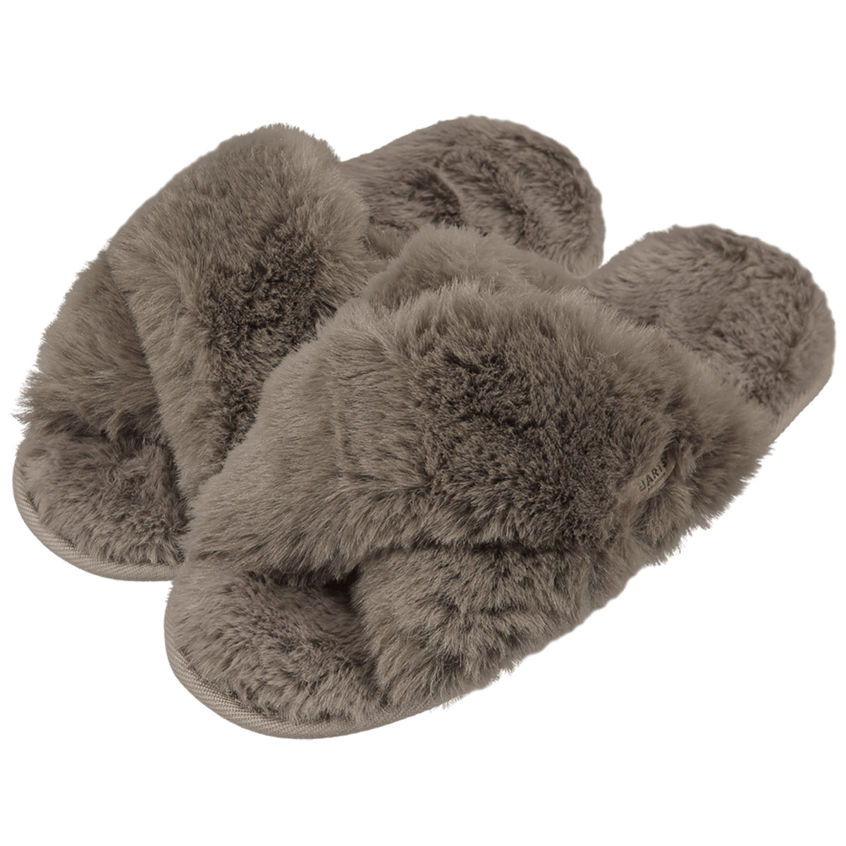 Barts - Lukky Slippers - Damen Kuschel-Pantolette - Braun (Brown)