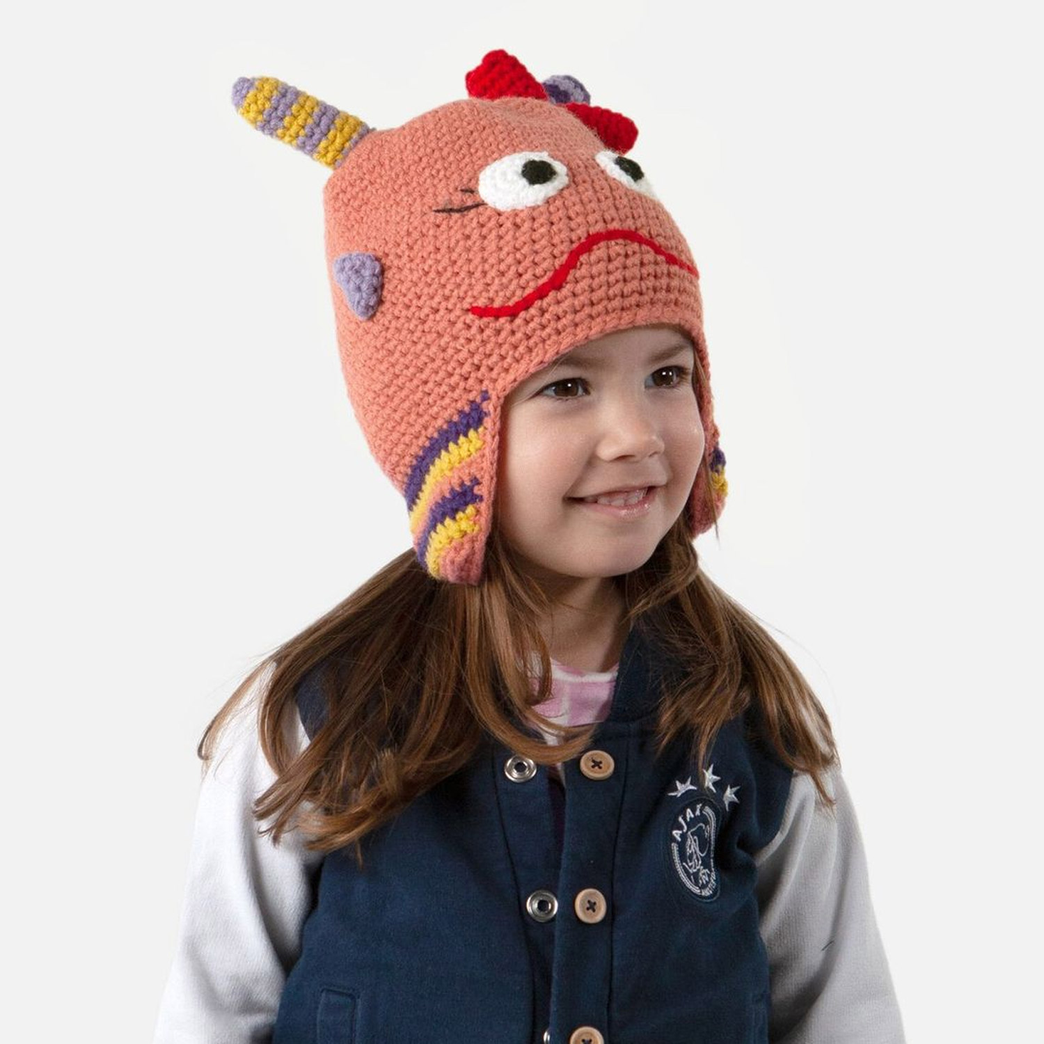 Barts - Monster Beanie - Mädchen Neckische Wintermütze - Rosa (Lipstick) – Bild 2