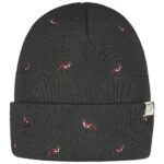 Barts - Vinson Beanie - Herren Feingestrickte Mütze mit Füchsen - Army