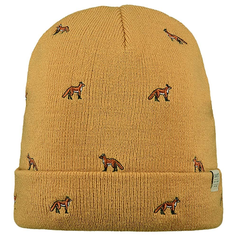 Barts - Vinson Beanie Kids - Kinder Feingestrickte Mütze - Ockergelb (Ochre)