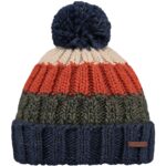 Barts - Wilhelm Beanie - Herren Wintermütze - Blau/Grün/Rost (Blue)