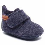Bisgaard - Baby Wool - Kleinkinder Wollfilz-Hausschuhe - Dunkelblau (Blue)