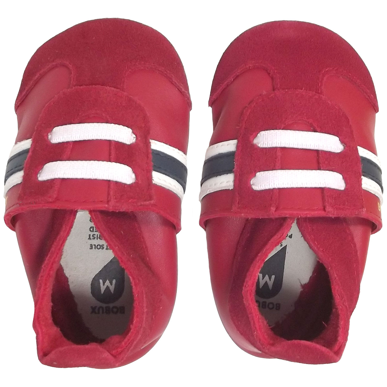 Bobux - Sport Classic - Baby Krabbelschuhe - Rot (Red) – Bild 2