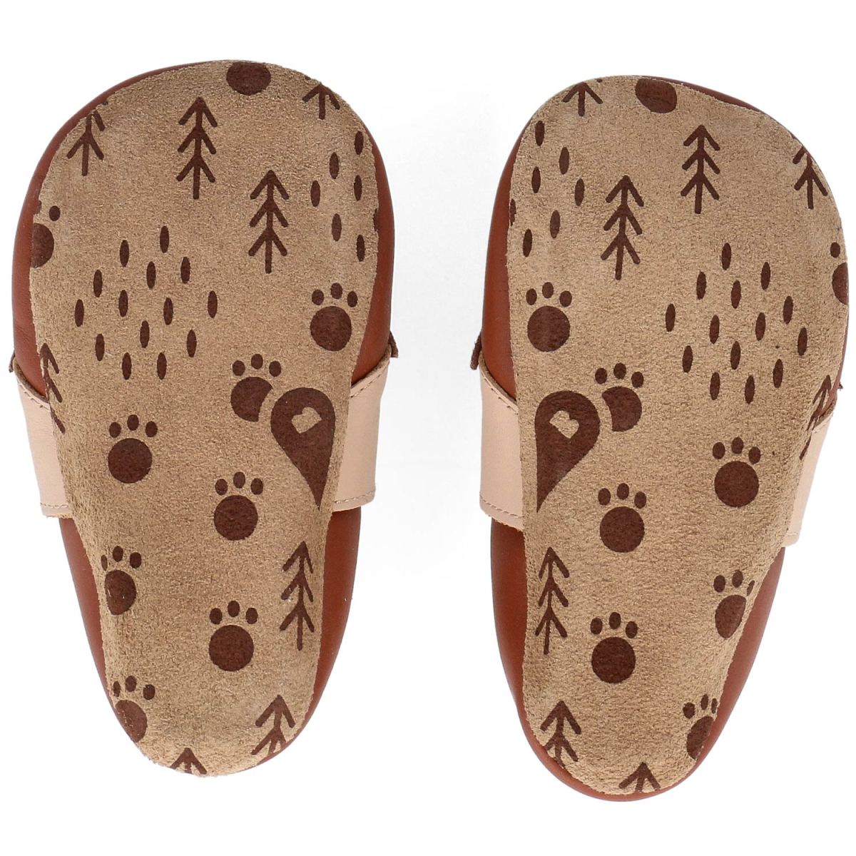 Bobux - Soft Sole Fawna - Kleinkinder Krabbelschuhe aus Leder - Braun/Beige (Mocha) – Bild 2