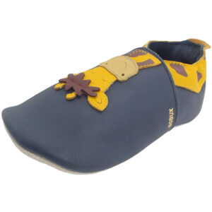 Bobux - Giraffe - Kleinkinder Krabbelschuhe - dunkelblau (navy)