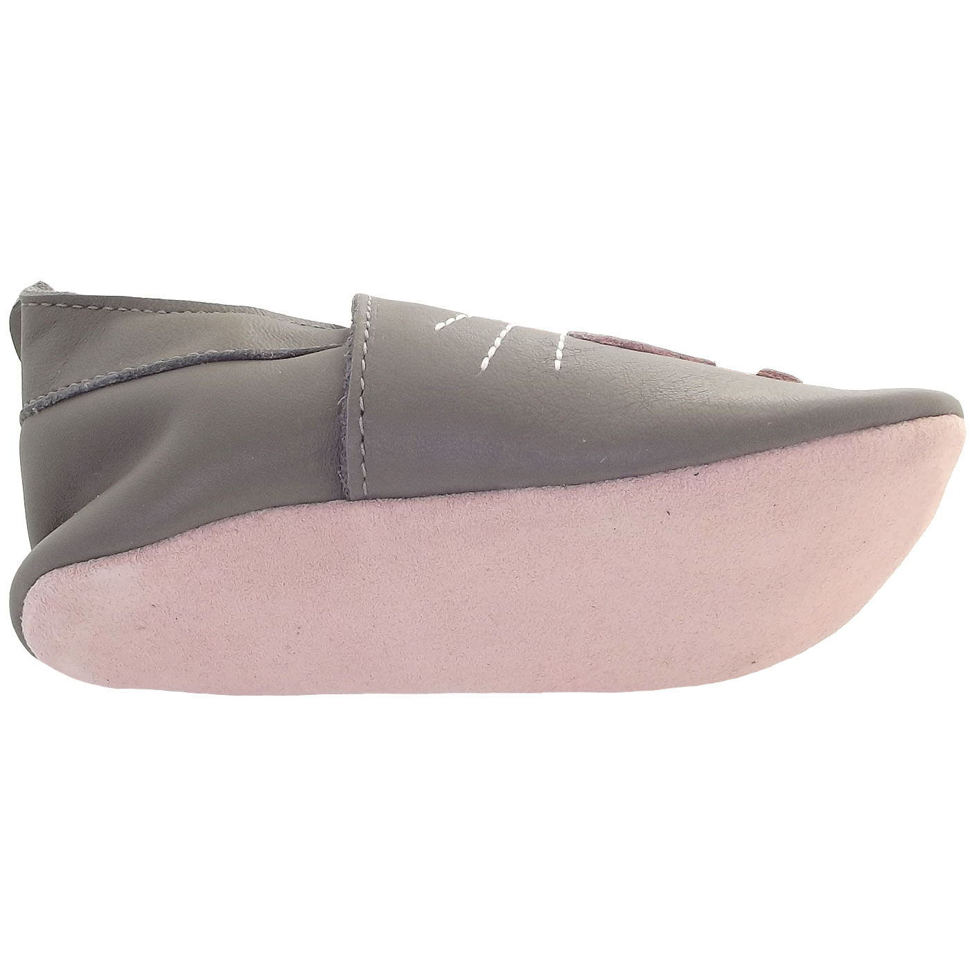 Bobux - Grey Kitten - Baby Krabbelschuhe - grau/grau – Bild 3