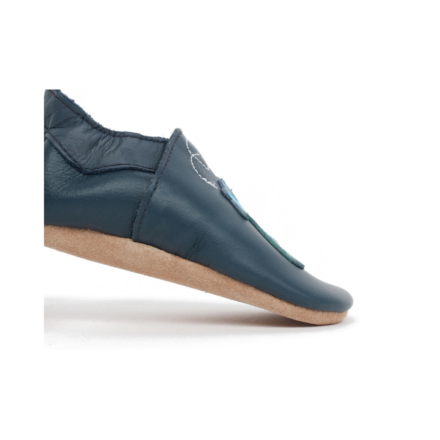 Bobux - Plane - Kleinkinder Leder-Krabbelschuhe - Dunkelblau/Flugzeug (Navy) – Bild 4