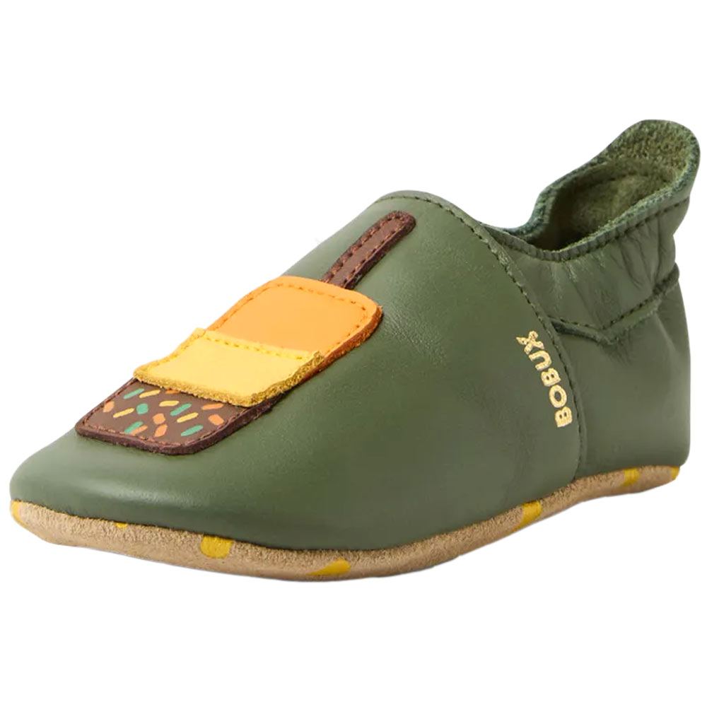 Bobux - Soft Sole Ice Lolly - Kleinkinder Krabbelschuhe mit Eislutscher-Motiv - Grün (Chive) – Bild 2