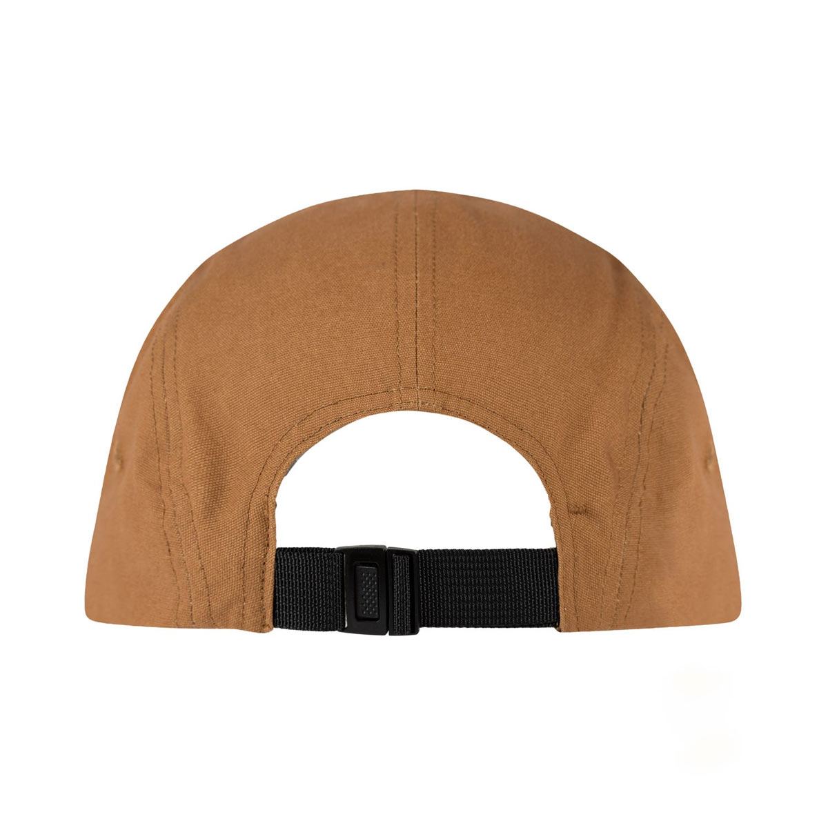 Buff - 5 Panel Venture Cap - Unisex Freizeitkappe aus Baumwolle - Kamelbraun (Solid Camel) – Bild 2