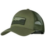 Buff - Explore Trucker Cap - Unisex Klassiker-Kappe - Dunkelgrün (Wate Forest)