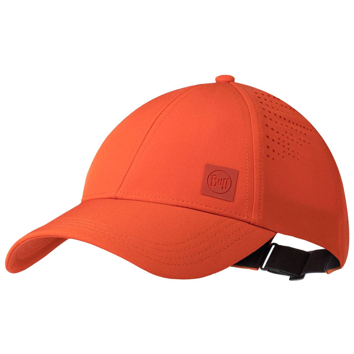 Buff - Summit Cap - Unisex Freizeitkappe im Baseballcap-Stil - Orange (Solid Poppy)