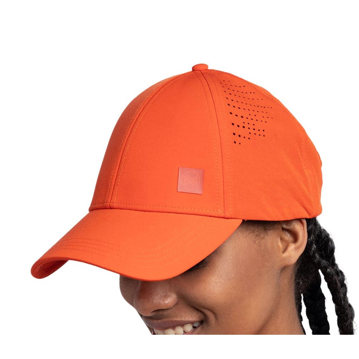 Buff - Summit Cap - Unisex Freizeitkappe im Baseballcap-Stil - Orange (Solid Poppy) – Bild 3