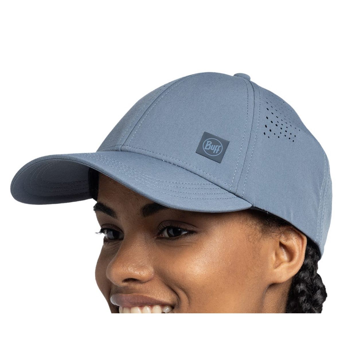 Buff - Summit Cap - Unisex Freizeitkappe im Baseballcap-Stil - Steinblau (Solid Stone Blue) – Bild 3