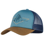 Buff - Trucker Cap - Unisex Klassiker-Kappe - Blau/Braun (Brak Stone Blue)