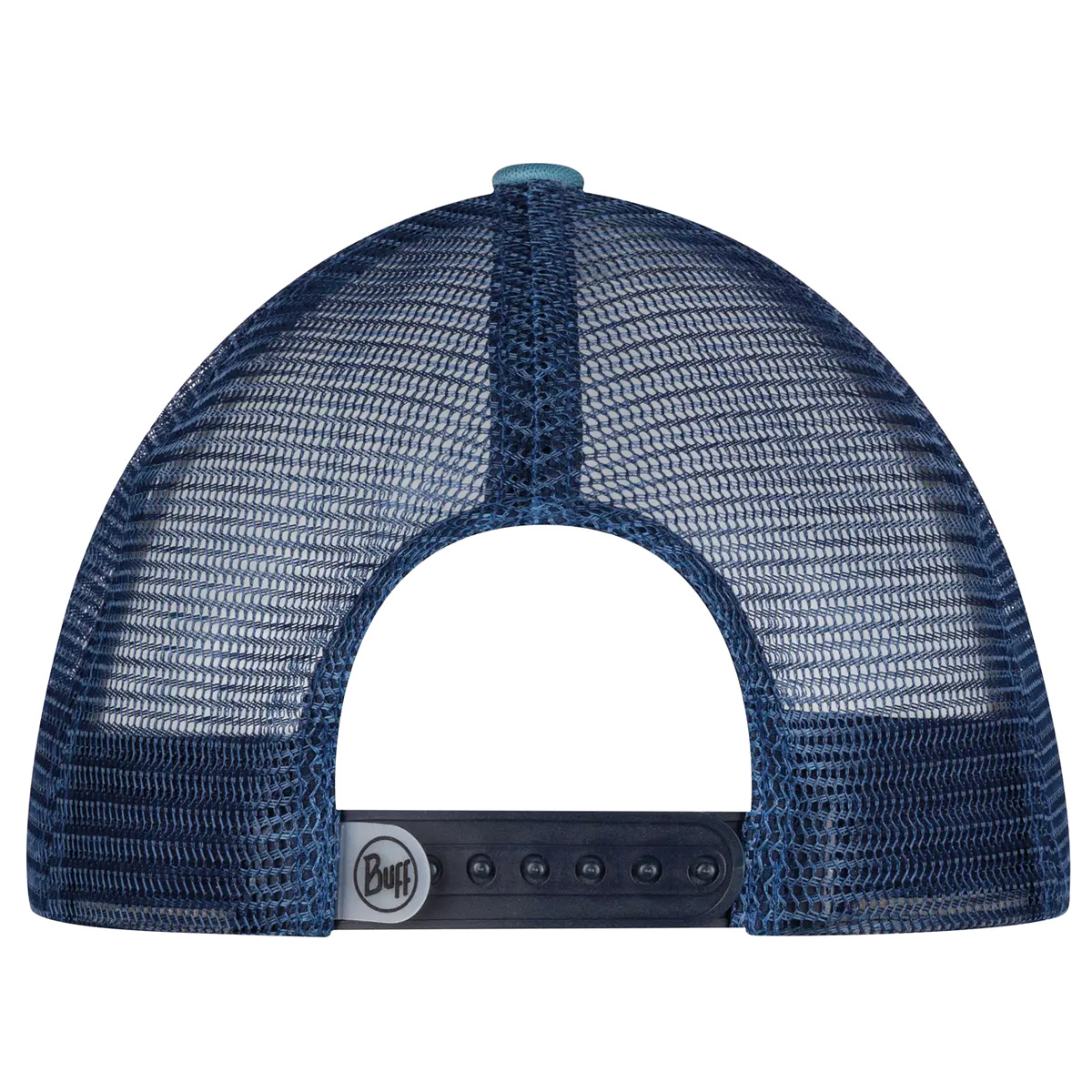 Buff - Trucker Cap - Unisex Klassiker-Kappe - Blau/Braun (Brak Stone Blue) – Bild 2