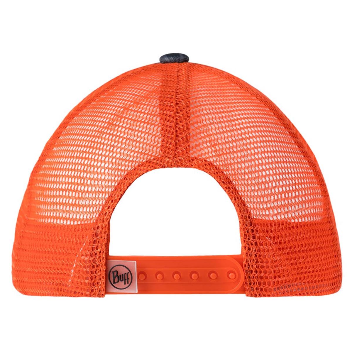 Buff - Trucker Cap Youth - Kinder Klassiker-Kappe - Orange/Grau/Kaki (Suber Multi) – Bild 2