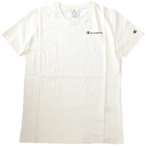 Champion - Crewneck T-Shirt - Damen Baumwolle-Shirt - creme (offwhite)