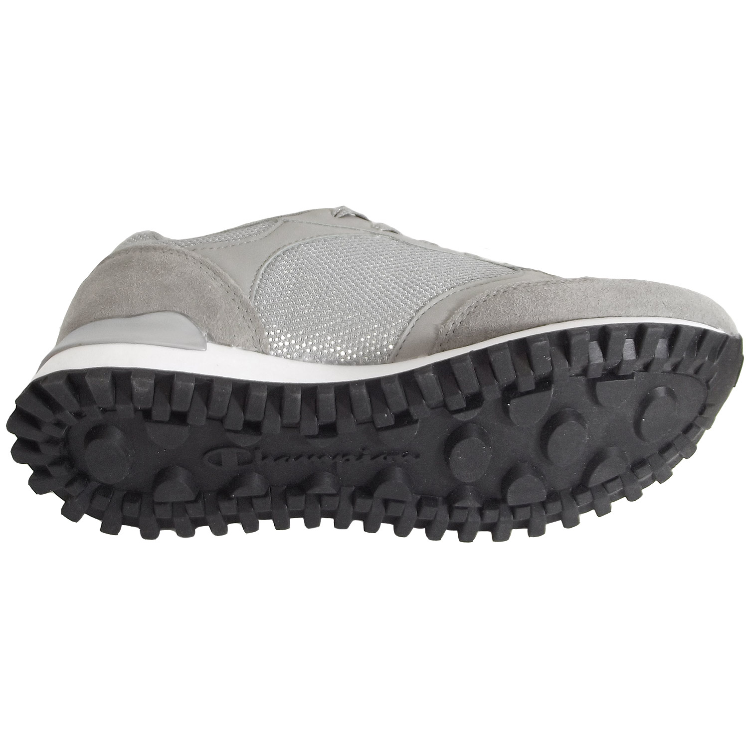 Champion - DSM Femme - Damen Retro-Sneaker - Grau/Metallic (SILM) – Bild 4