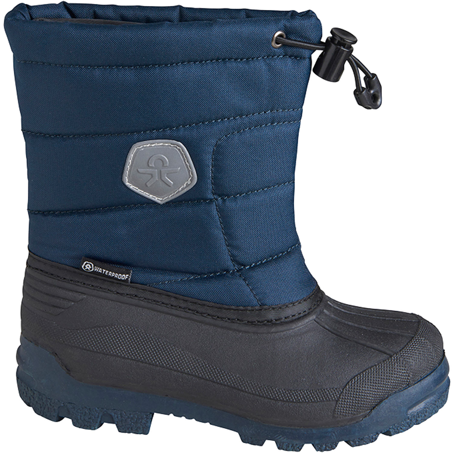 Color Kids - Inner Sock WP Boots - Kinder Wasserdichte Winterstiefel - Dunkelblau (Total Eclipse)