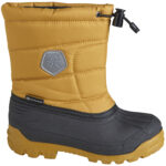 Color Kids - Inner Sock WP Boots - Kinder Wasserdichte Winterstiefel - Goldgelb (Dried Tobacco)