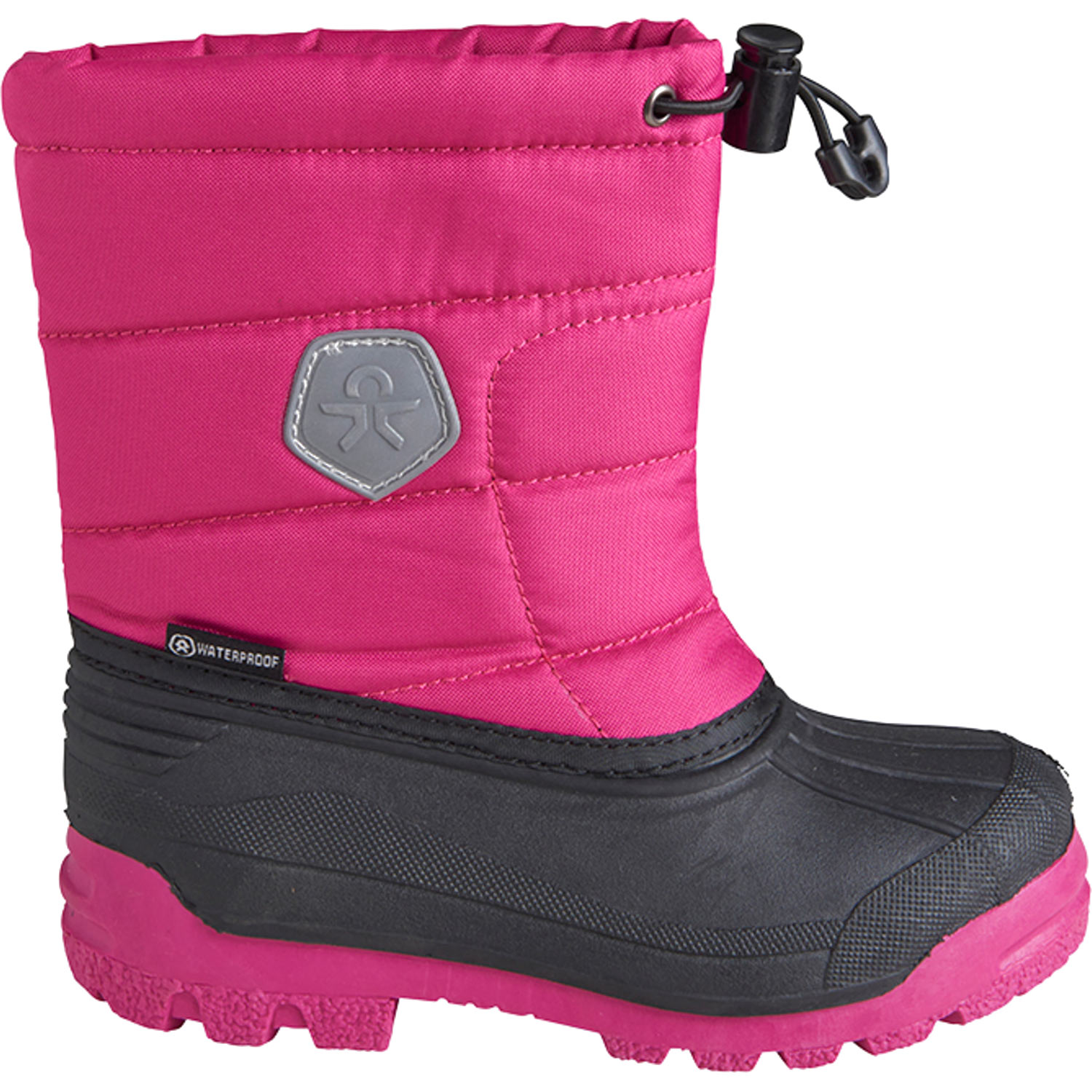 Color Kids - Inner Sock WP Boots - Mädchen Wasserdichte Winterstiefel - Pink (Festival Fuchsia)