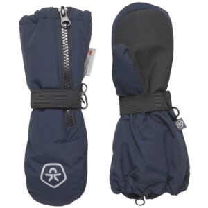 Color Kids - Waterproof Zipper Mittens - Baby Winter-Fäustlinge - Total Eclipse