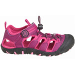 Color Kids - Toe Cap Sandal - Mädchen Trekkingsandale - Plum Caspia