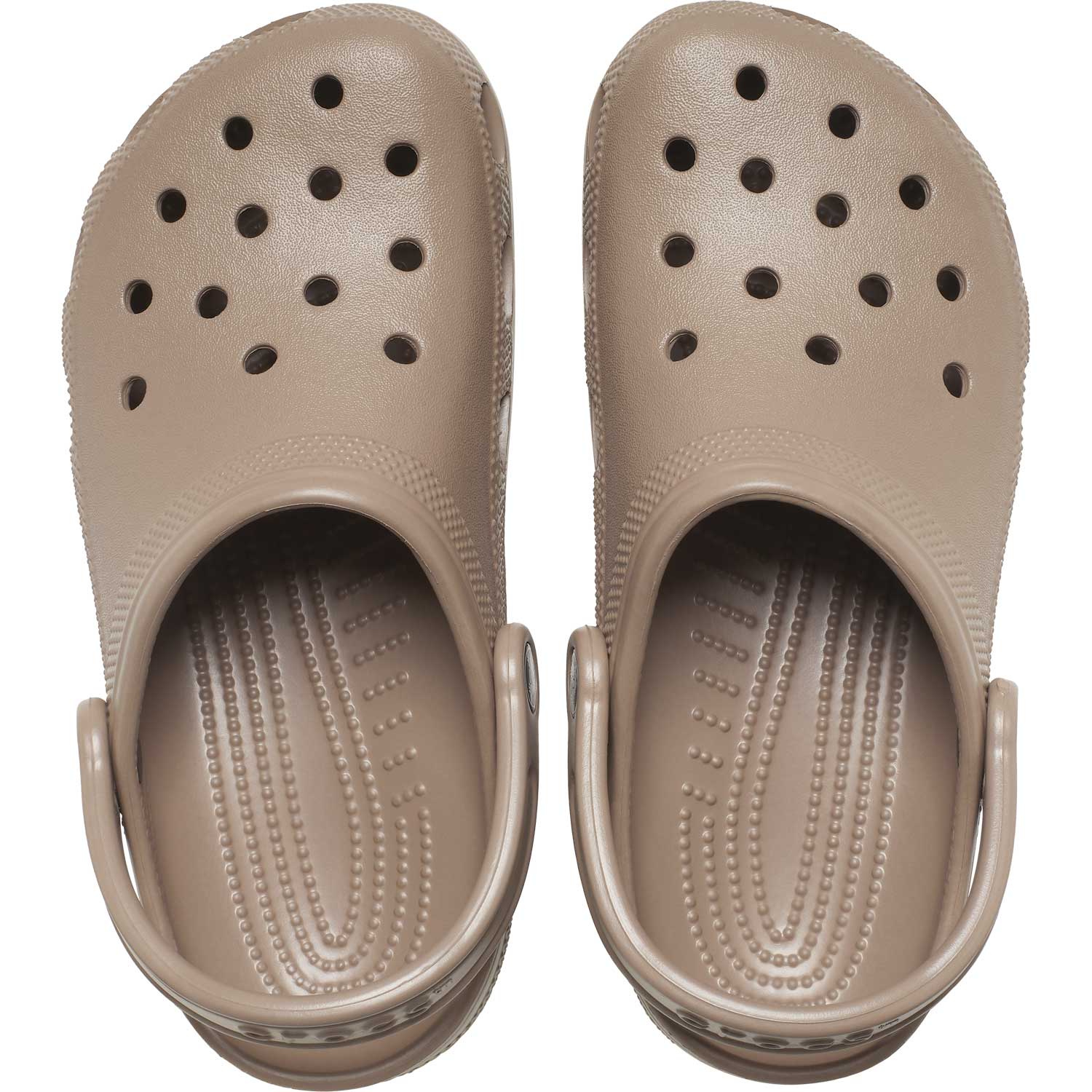 Crocs - Classic - Unisex Softe Clog-Sandalen - Taupebraun (Latte) – Bild 3