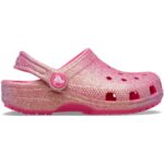 Crocs - Classic Glitter Kids - Mädchen Glitzer-Clogs - Pink/Glanz (Dragon Fruit)
