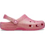 Crocs - Classic Iridescent Glitter - Damen Glitzer-Clogs - Dragon Fruit