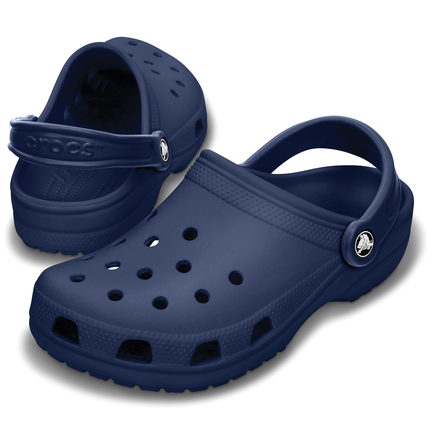 Crocs - Classic - Unisex Clogs - Dunkelblau (Navy) – Bild 2
