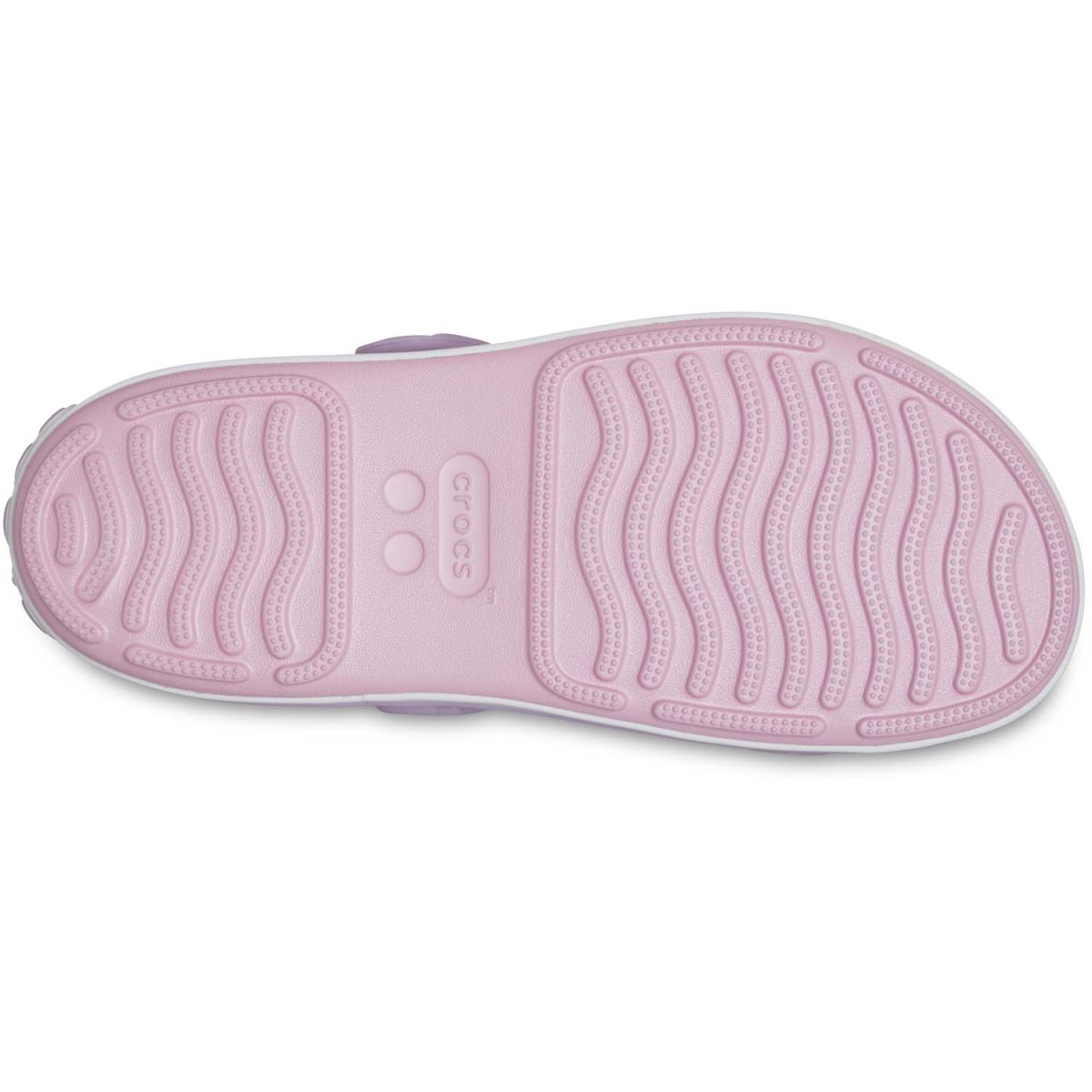 Crocs - Crocband Cruiser Sandal Toddler - Mädchen Aqua-Sandale - Rosa/Lila (Ballerina/Lavender) – Bild 5