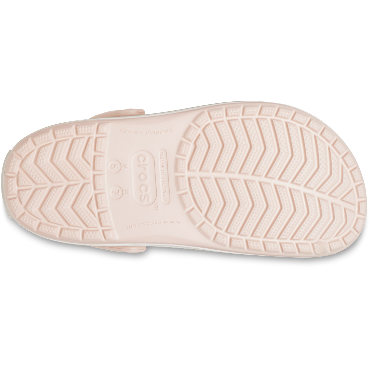Crocs - Crocband - Damen Sportive Clog-Sandalen - Blassrosa (Quartz) – Bild 4