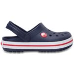 Crocs - Crocband Kids - Kinder Sportive Clog-Sandalen - Dunkelblau (Navy/Red)