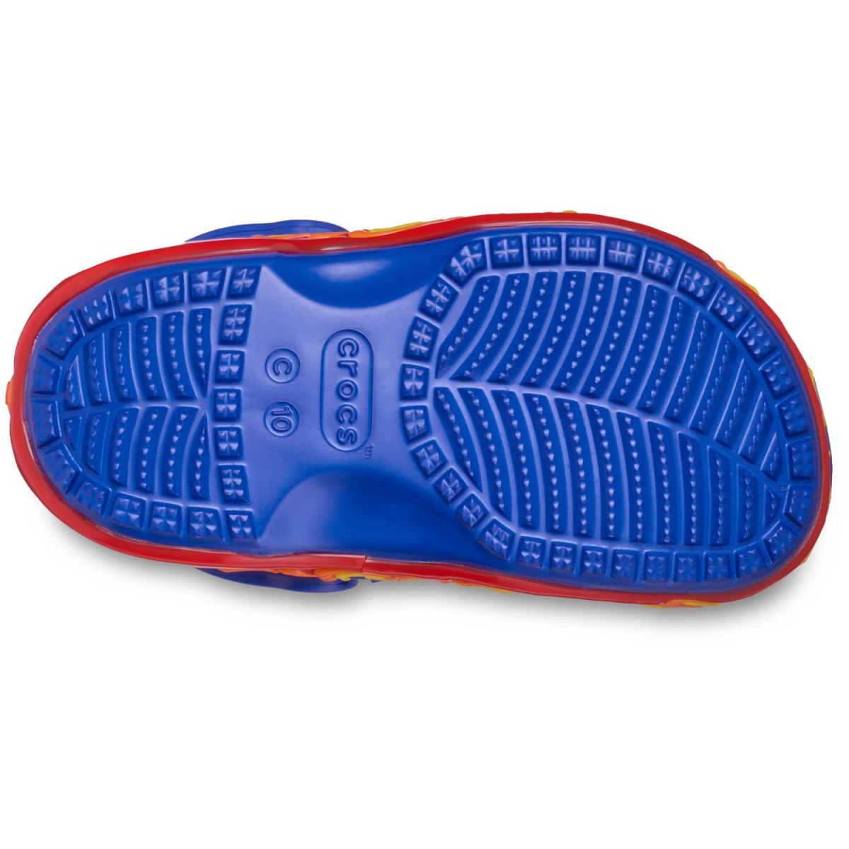 Crocs - Toddler Classic IAM Dragon Lights - Kleinkinder Clog mit LED-Lichter - Blau (Blue Bolt) – Bild 5