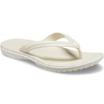Crocs - Crocband Flip - Unisex Zehenstegsandale - Beige (Bone)