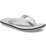 Crocs - Crocband Flip - Unisex Zehenstegsandale - Hellgrau (Atmosphere)