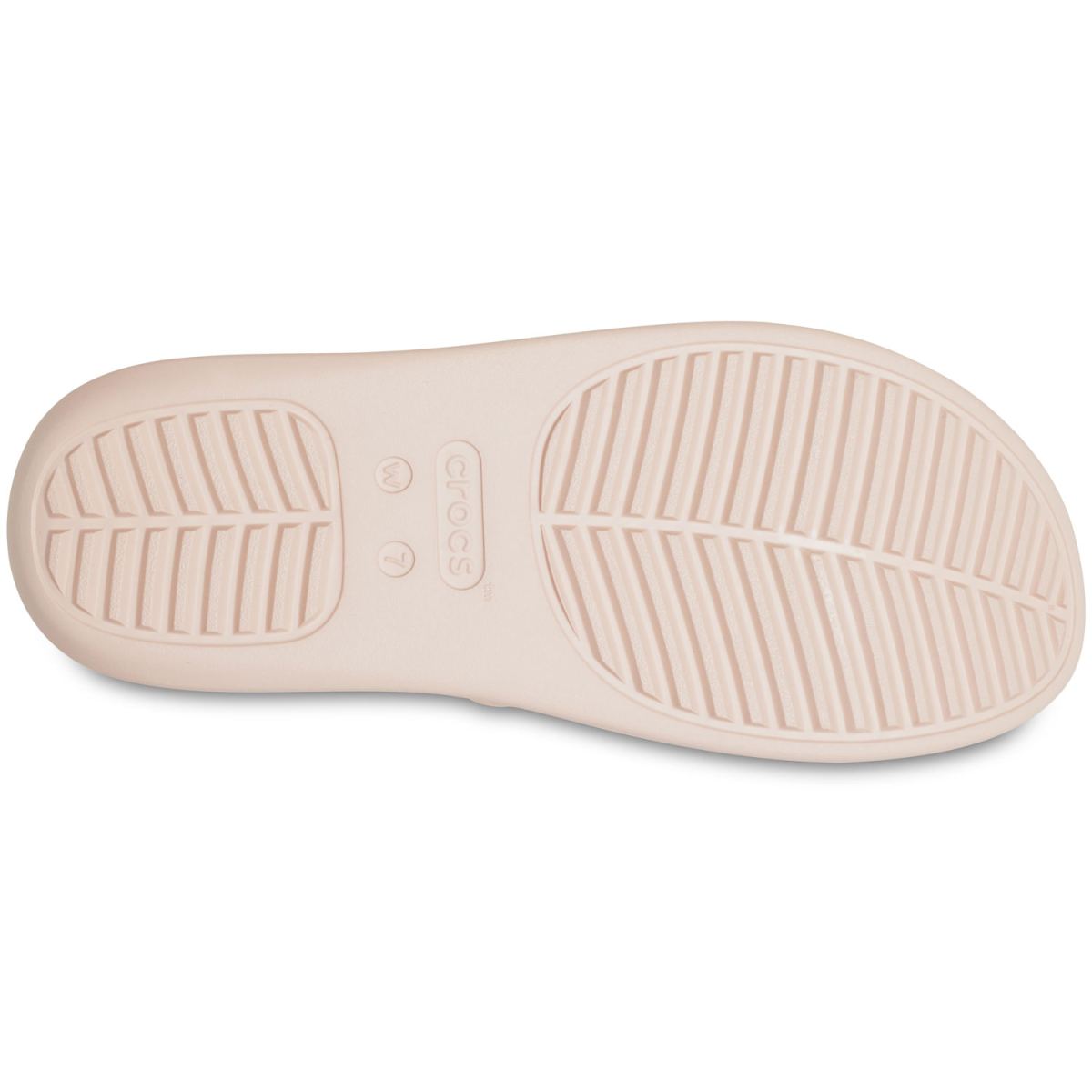 Crocs - Getaway Strappy - Damen Komfort-Pantoletten - Hellrosa (Quartz) – Bild 5
