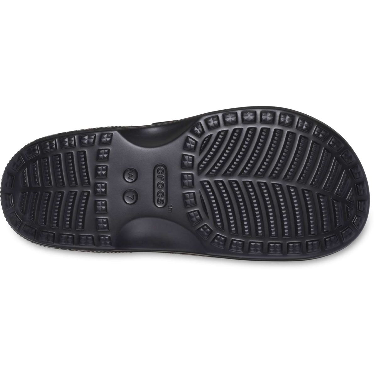 Crocs - Metallic Buckle Saturday Sandal - Damen Style-Pantoletten - Schwarz (Black) – Bild 5