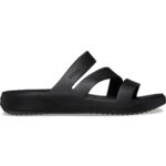 Crocs - Getaway Strappy - Damen Komfort-Pantoletten - Schwarz (Black)