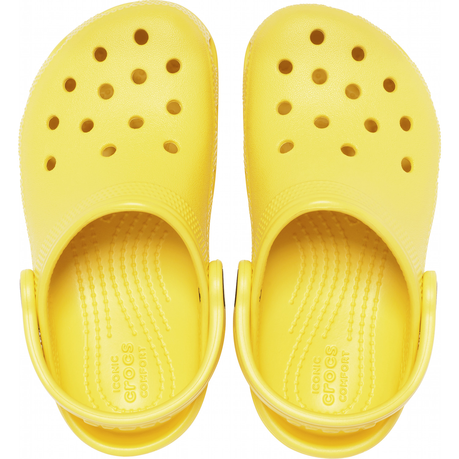 Crocs - Classic Kids - Kinder Clogs - Gelb (Lemon Citron) – Bild 3