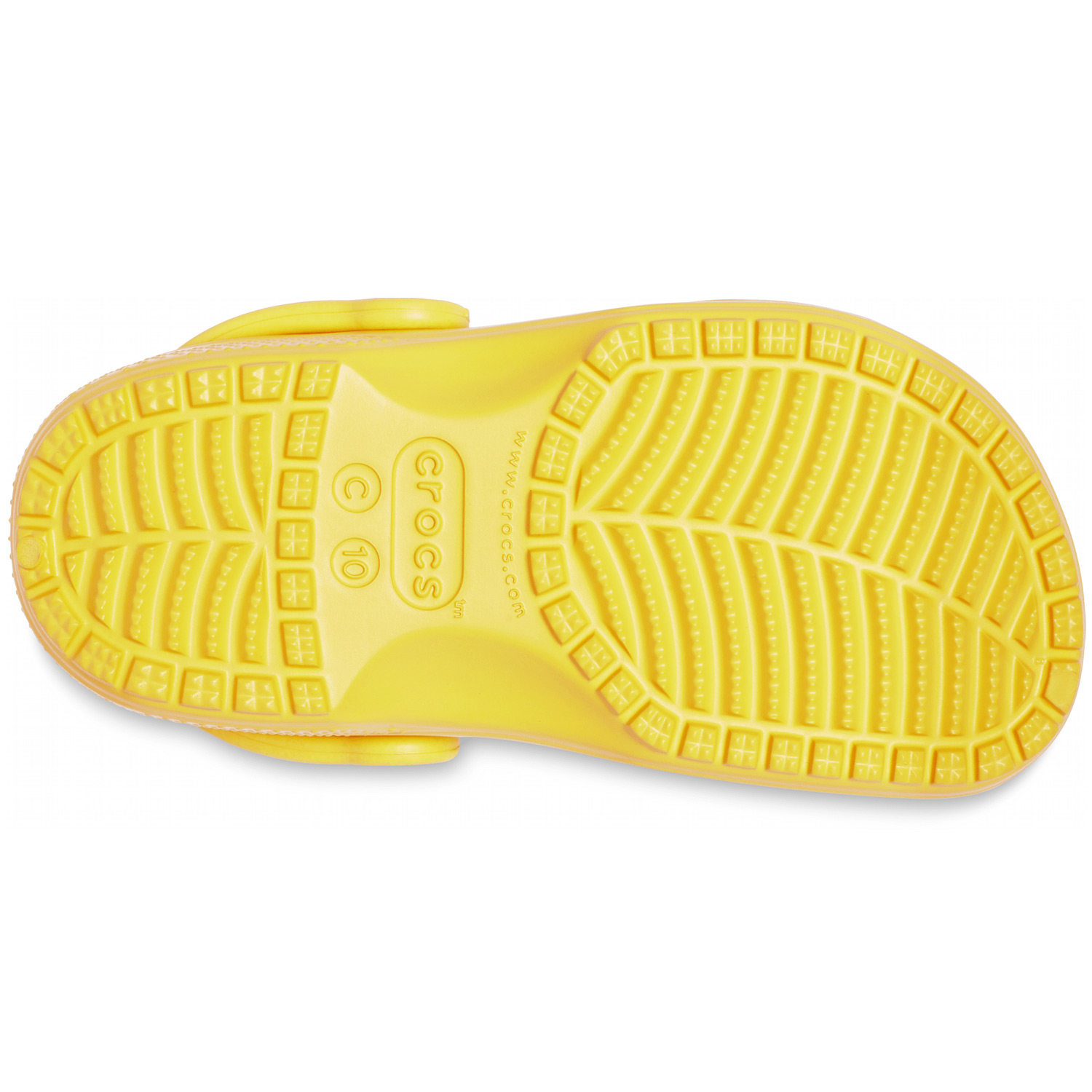 Crocs - Classic Kids - Kinder Clogs - Gelb (Lemon Citron) – Bild 4